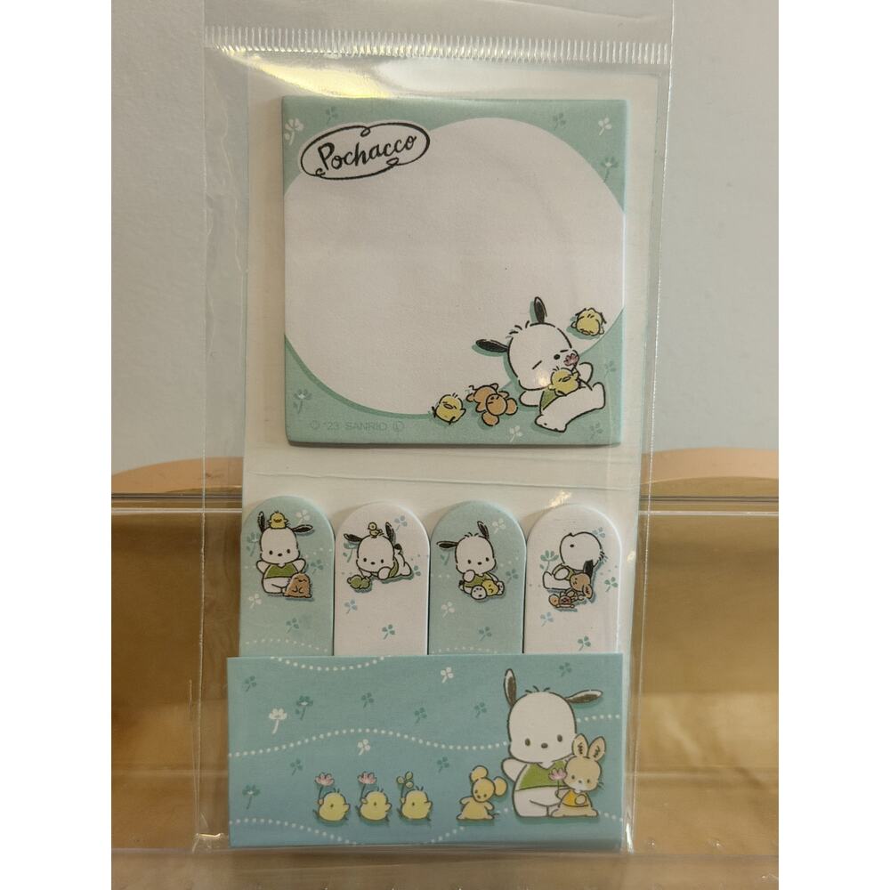 #PC-208 PochaccoMini Purse Sticky Note Tab book